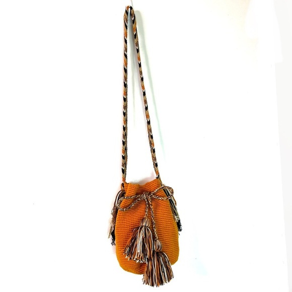 Wayuu Tribe Handbags - Wayuu Tribe Crocheted Handbag Crossbody